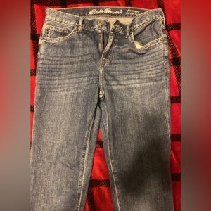 Eddie Bauer size 2 boyfriend skinny jeans